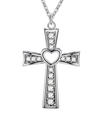 Moissanite Cross Necklace