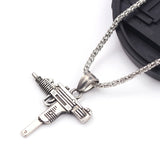 Submachine Gun Pistol Necklaces