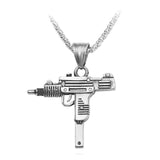 Submachine Gun Pistol Necklaces