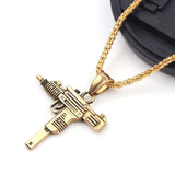 Submachine Gun Pistol Necklaces