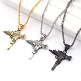 Submachine Gun Pistol Necklaces