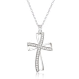 Moissanite Cross Necklace